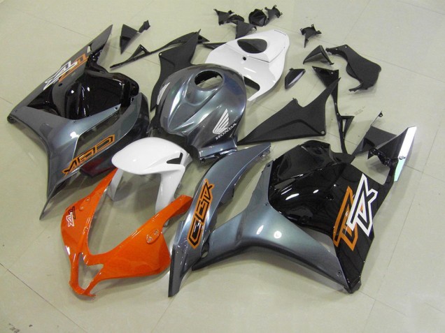 Best 2009-2012 Orange Grey Black Honda CBR600RR Replacement Fairings Best 2009-2012 Orange Grey Black Honda CBR600RR Replacement Fairings