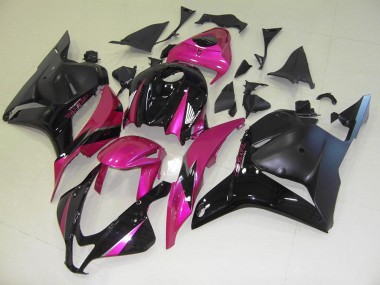 Best 2009-2012 Pink Black Honda CBR600RR Motorcycle Fairings Kit
