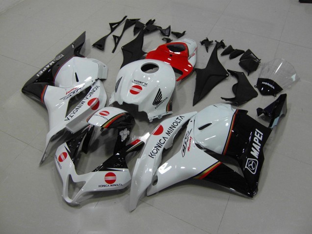 Best 2009-2012 Red Konica Minolta Honda CBR600RR Motorcylce Fairings Best 2009-2012 Red Konica Minolta Honda CBR600RR Motorcylce Fairings