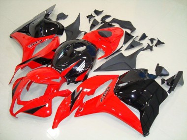 Best 2009-2012 Red Black Honda CBR600RR Motorcycle Fairing