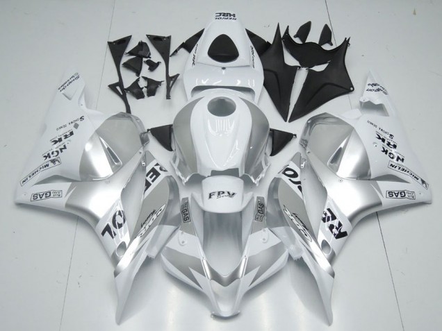 Best 2009-2012 White Silver Repsol Honda CBR600RR Bike Fairing Kit Best 2009-2012 White Silver Repsol Honda CBR600RR Bike Fairing Kit