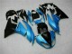 Best 2009-2012 Blue Black Kawasaki ZX6R Motorcyle Fairings Best 2009-2012 Blue Black Kawasaki ZX6R Motorcyle Fairings