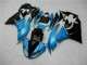 Best 2009-2012 Blue Black Kawasaki ZX6R Motorcyle Fairings Best 2009-2012 Blue Black Kawasaki ZX6R Motorcyle Fairings