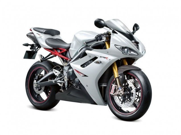 Best 2009-2012 Pearl White Black Triumph Daytona 675 Triple Motorbike Fairing Best 2009-2012 Pearl White Black Triumph Daytona 675 Triple Motorbike Fairing