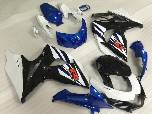 Best 2009-2016 White Blue Black Suzuki GSXR1000 Motorbike Fairings Best 2009-2016 White Blue Black Suzuki GSXR1000 Motorbike Fairings