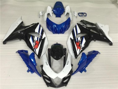 Best 2009-2016 White Blue Black Suzuki GSXR1000 Motorbike Fairings