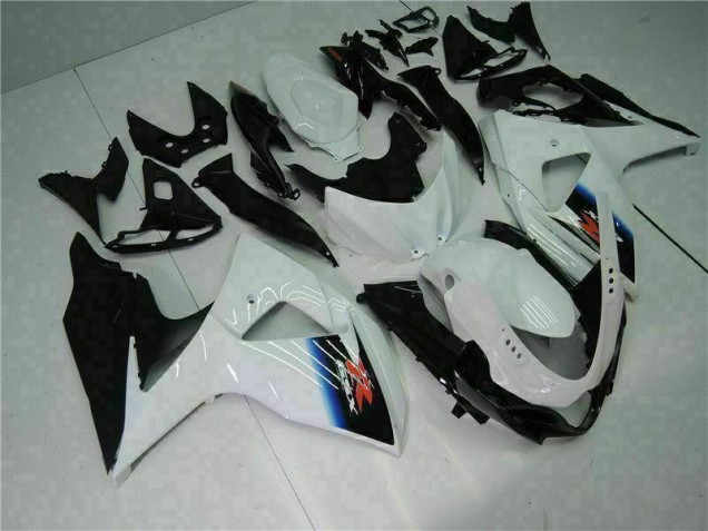Best 2009-2016 White Black Suzuki GSXR1000 Motor Bike Fairings Best 2009-2016 White Black Suzuki GSXR1000 Motor Bike Fairings