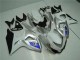 Best 2009-2016 Silver White Suzuki GSXR1000 Motorcycle Bodywork Best 2009-2016 Silver White Suzuki GSXR1000 Motorcycle Bodywork