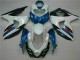 Best 2009-2016 Blue White Suzuki GSXR1000 Motorcycle Fairings Kits Best 2009-2016 Blue White Suzuki GSXR1000 Motorcycle Fairings Kits