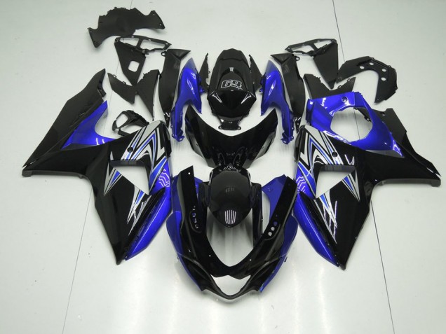 Best 2009-2016 Blue and Black Suzuki GSXR 1000 K9 Motorcylce Fairings