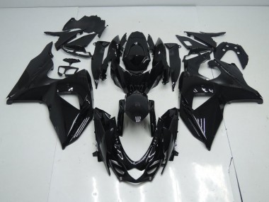 Best 2009-2016 Glossy Black Suzuki GSXR 1000 K9 Motorbike Fairings