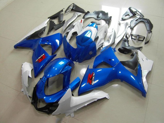 Best 2009-2016 Blue and White OEM Style Suzuki GSXR 1000 K9 Bike Fairing Kit Best 2009-2016 Blue and White OEM Style Suzuki GSXR 1000 K9 Bike Fairing Kit
