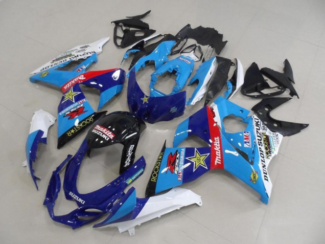 Best 2009-2016 Rockstar Suzuki GSXR 1000 K9 Motorcycle Replacement Fairings Best 2009-2016 Rockstar Suzuki GSXR 1000 K9 Motorcycle Replacement Fairings