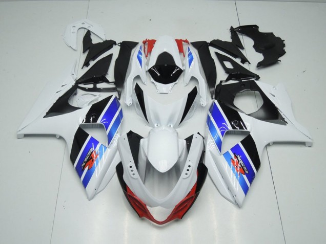Best 2009-2016 White Blue Black Suzuki GSXR 1000 K9 Bike Fairing Best 2009-2016 White Blue Black Suzuki GSXR 1000 K9 Bike Fairing