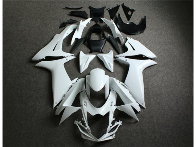 Best 2011-2021 White Suzuki GSXR 600/750 Motorcycle Fairings Kit Best 2011-2021 White Suzuki GSXR 600/750 Motorcycle Fairings Kit