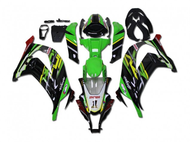 Best 2011-2015 Green Black Kawasaki ZX10R Bike Fairings Best 2011-2015 Green Black Kawasaki ZX10R Bike Fairings