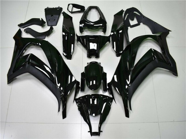 Best 2011-2015 Glossy Black Kawasaki ZX10R Moto Fairings Best 2011-2015 Glossy Black Kawasaki ZX10R Moto Fairings