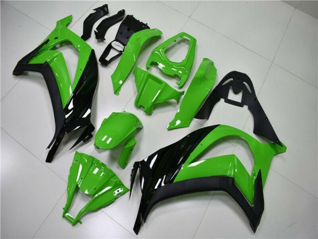 Best 2011-2015 Green Black Kawasaki ZX10R Replacement Fairings Best 2011-2015 Green Black Kawasaki ZX10R Replacement Fairings