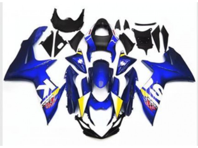 Best 2011-2021 Blue White Suzuki GSXR 600/750 Moto Fairings Best 2011-2021 Blue White Suzuki GSXR 600/750 Moto Fairings
