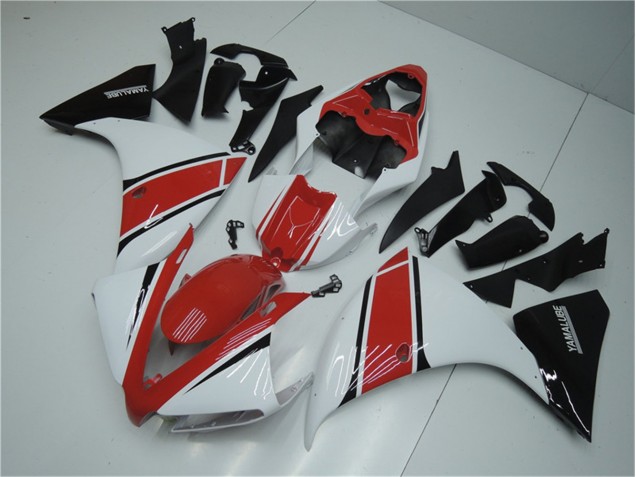 Best 2012-2014 White Red Black Yamaha YZF R1 Motorcylce Fairings Best 2012-2014 White Red Black Yamaha YZF R1 Motorcylce Fairings