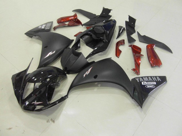 Best 2012-2014 Matte Black Yamaha YZF R1 Motorcylce Fairings Best 2012-2014 Matte Black Yamaha YZF R1 Motorcylce Fairings