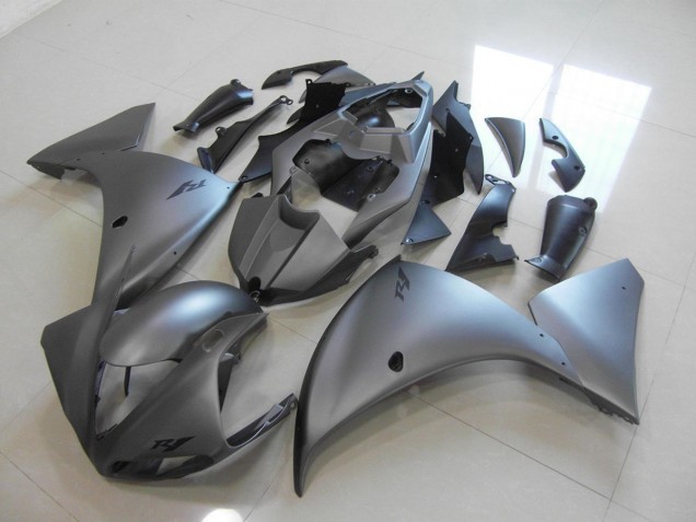 Best 2012-2014 Dark Grey Yamaha YZF R1 Bike Fairings