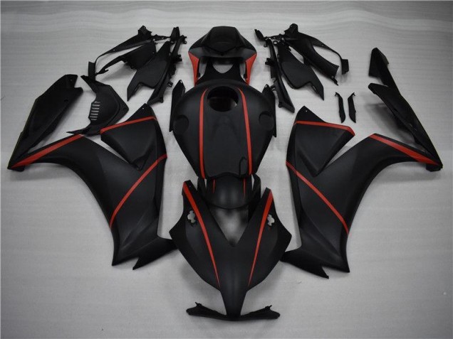 Best 2012-2016 Matte Black Red Honda CBR1000RR Motorcycle Replacement Fairings Best 2012-2016 Matte Black Red Honda CBR1000RR Motorcycle Replacement Fairings