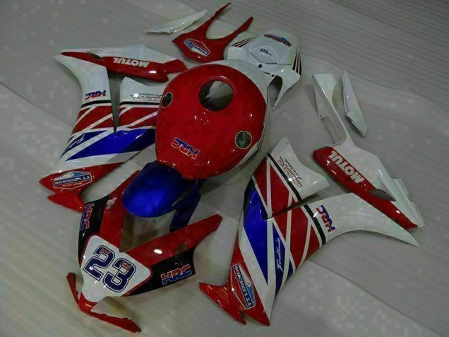 Best 2012-2016 Red White Blue 23 Honda CBR1000RR Bike Fairing Kit Best 2012-2016 Red White Blue 23 Honda CBR1000RR Bike Fairing Kit