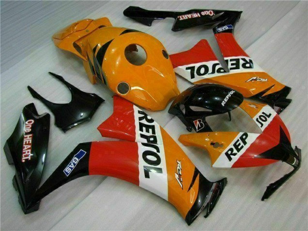 Best 2012-2016 Orange Black Repsol Honda CBR1000RR Motorcyle Fairings