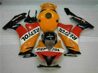 Best 2012-2016 Orange Black Repsol Honda CBR1000RR Motorcyle Fairings