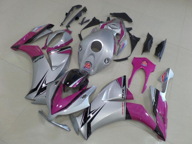 Best 2012-2016 Silver Pink Honda CBR1000RR Motorbike Fairing Kits
