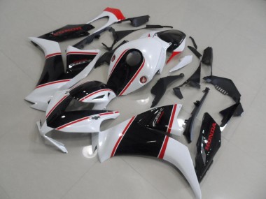Best 2012-2016 Black and White and Red Stripe Honda CBR1000RR Motorcylce Fairings