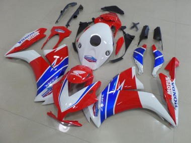 Best 2012-2016 White Red TT Legend Honda CBR1000RR Motorcycle Bodywork