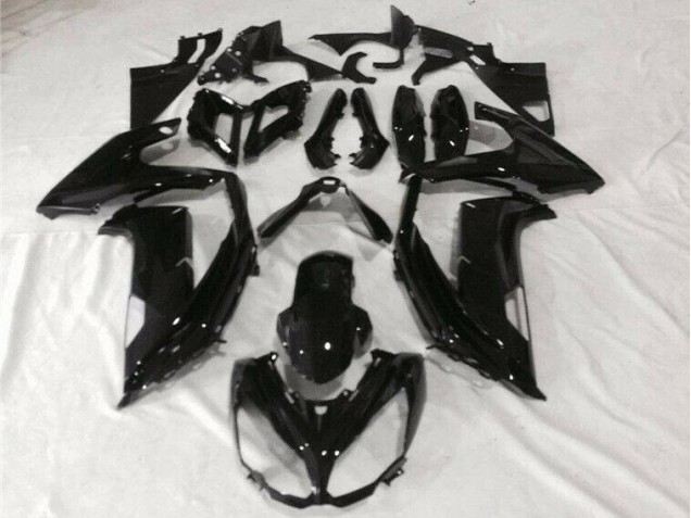 Best 2012-2016 Glossy Black Kawasaki EX650 Motor Bike Fairings Best 2012-2016 Glossy Black Kawasaki EX650 Motor Bike Fairings