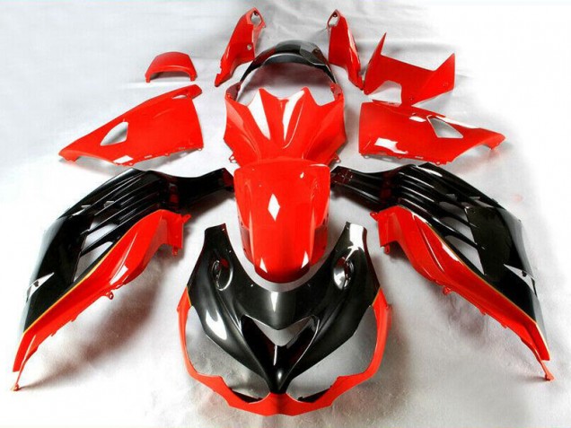 Best 2012-2021 Red Kawasaki ZX14R ZZR1400 Motorcycle Fairings
