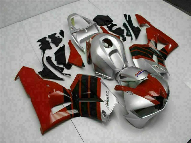 Best 2013-2021 Red Silver Honda CBR600RR Motorcycle Fairing Kits Best 2013-2021 Red Silver Honda CBR600RR Motorcycle Fairing Kits