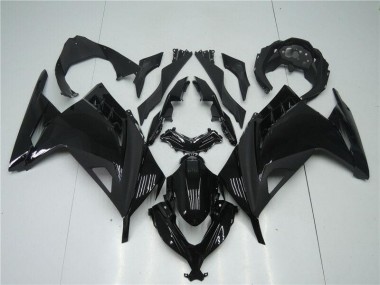 Best 2013-2016 Glossy Matte Black Kawasaki EX300 Bike Fairings