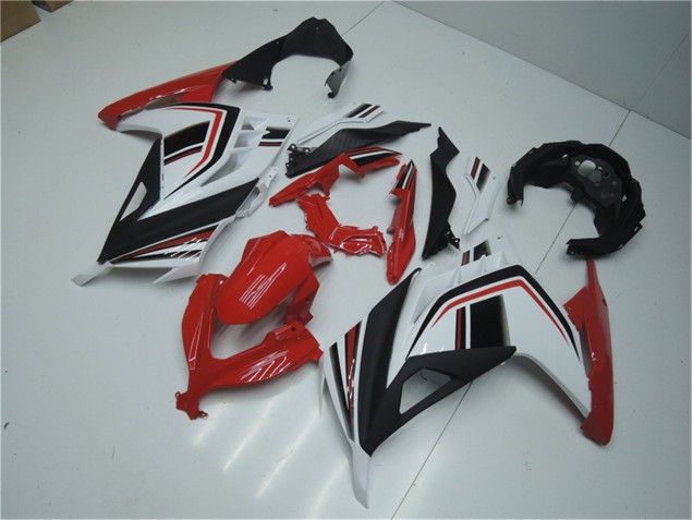 Best 2013-2016 Red White Black Kawasaki EX300 Motorbike Fairing Best 2013-2016 Red White Black Kawasaki EX300 Motorbike Fairing