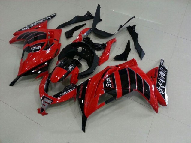 Best 2013-2016 Red Black Airfore Kawasaki ZX300R Motorbike Fairings Best 2013-2016 Red Black Airfore Kawasaki ZX300R Motorbike Fairings