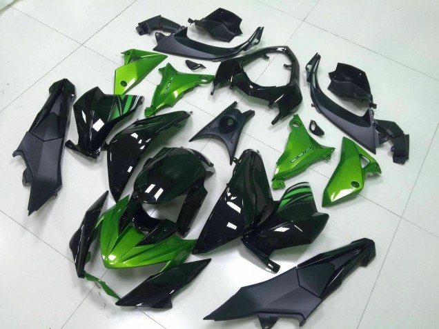 Best 2013-2016 Green Black Kawasaki Z800 Moto Fairings Best 2013-2016 Green Black Kawasaki Z800 Moto Fairings
