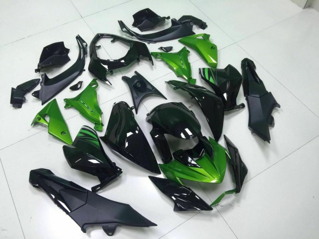 Best 2013-2016 Green Black Kawasaki Z800 Moto Fairings Best 2013-2016 Green Black Kawasaki Z800 Moto Fairings