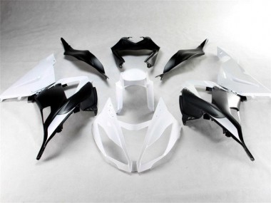 Best 2013-2018 White Black Kawasaki ZX6R Motorbike Fairings
