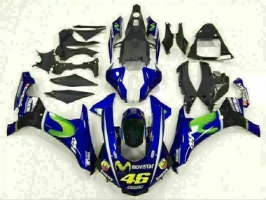Best 2015-2019 Blue Yamaha YZF R1 Motorcycle Fairing Kit