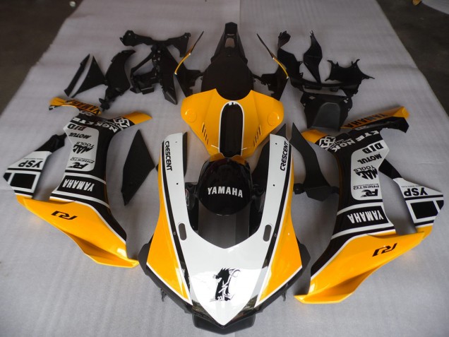 Best 2015-2019 Yellow White Black Yamaha YZF R1 Motorbike Fairing Kits Best 2015-2019 Yellow White Black Yamaha YZF R1 Motorbike Fairing Kits