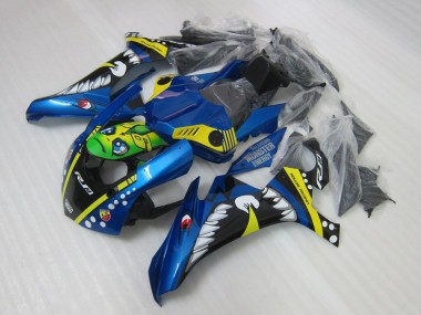 Best 2015-2019 Blue Rossi Yamaha YZF R1 Motorcycle Fairing