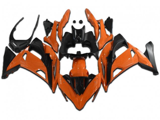 Best 2017-2019 Orange Black Kawasaki EX650 Motorcycle Bodywork Best 2017-2019 Orange Black Kawasaki EX650 Motorcycle Bodywork