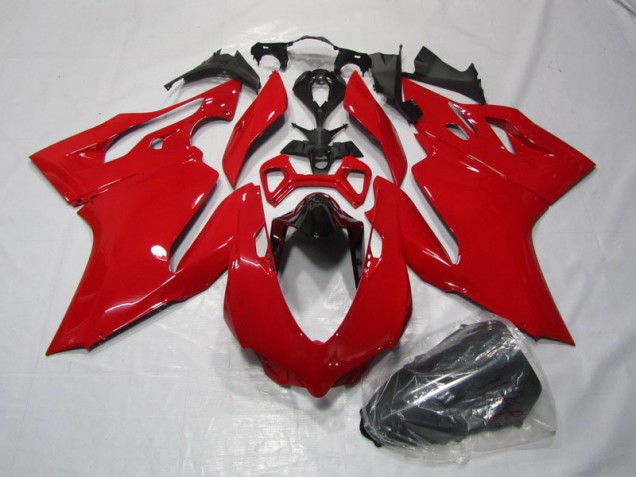 Best 2011-2014 Red Ducati 1199 Bike Fairings