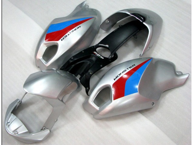 Best 2008-2012 Silver Monster Ducati Monster 696 Replacement Fairings