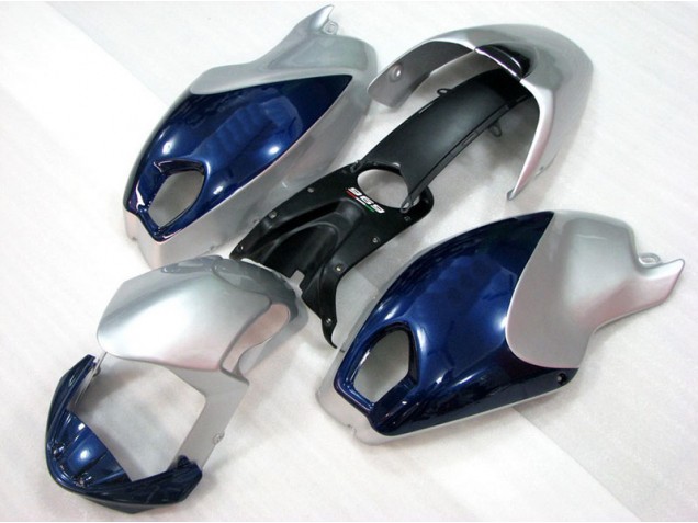 Best 2008-2012 Blue Silver Ducati Monster 696 Motor Fairings