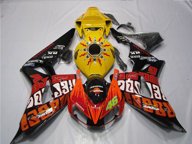 Best 2004-2005 Repsol 46 Honda CBR1000RR Motorcycle Replacement Fairings Best 2004-2005 Repsol 46 Honda CBR1000RR Motorcycle Replacement Fairings